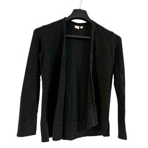 GAP Women's Black Open Cardigan